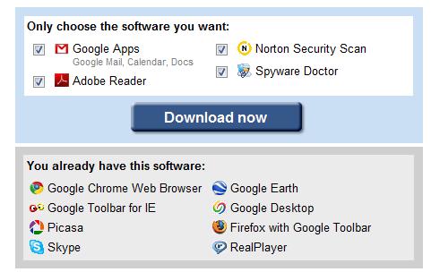 A list of Google Downloads